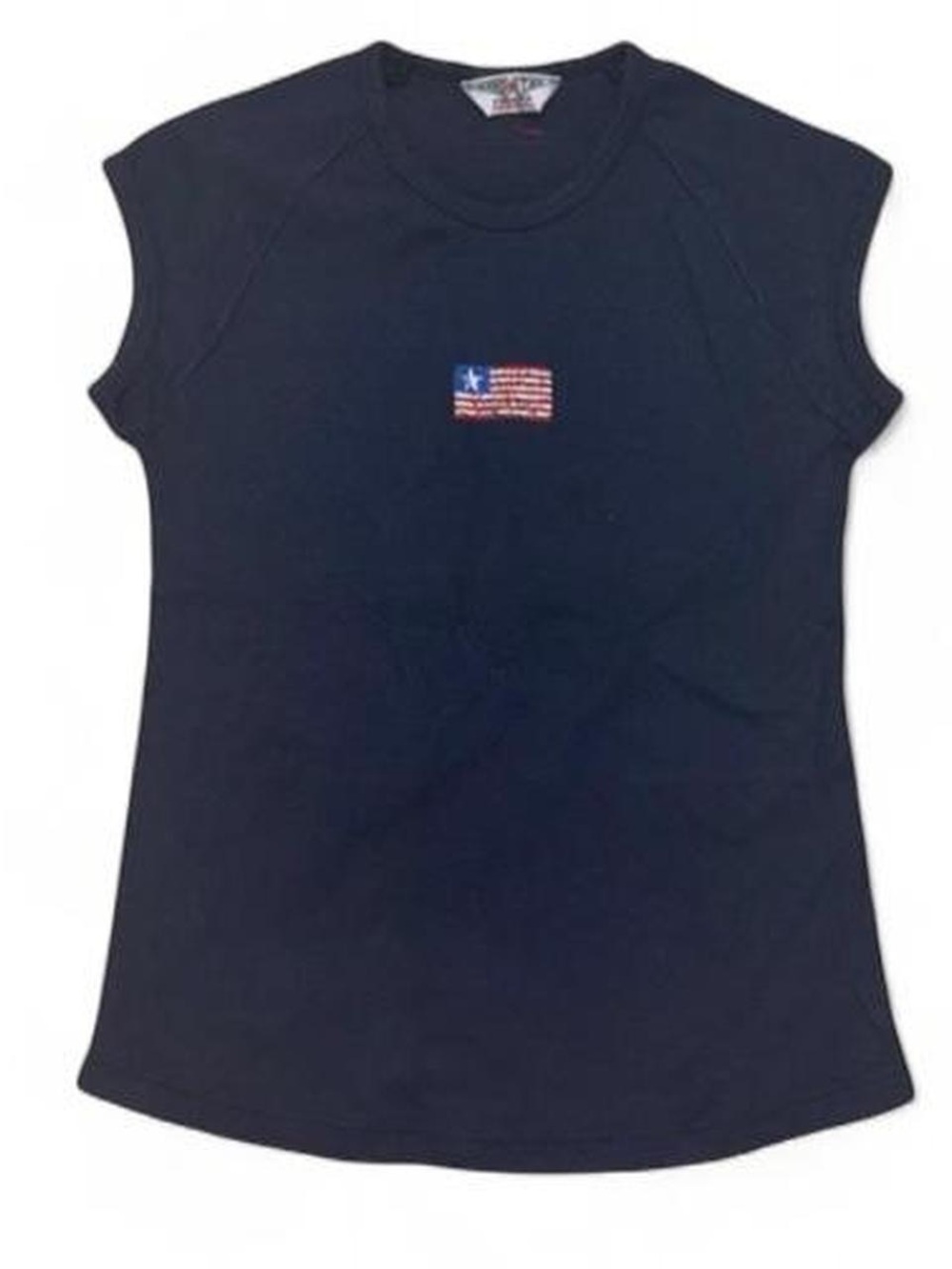 Y2K vintage Hard Tail flag graphic baby tee